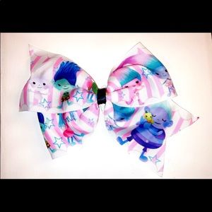 Large Trolls Bow ✨FREE SHIPPING ON 5+ BOWS✨
